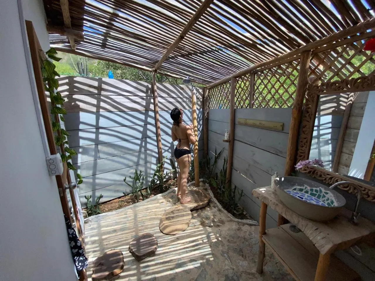 Alpesi faház Glamping Bareke Azul2 Villa Santa Marta